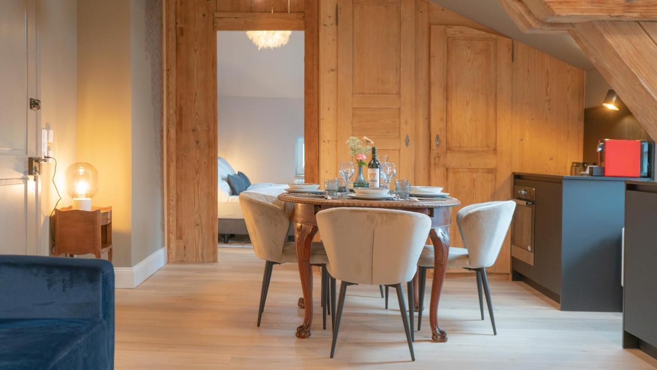 Suite im Dachgeschoss mit Küche